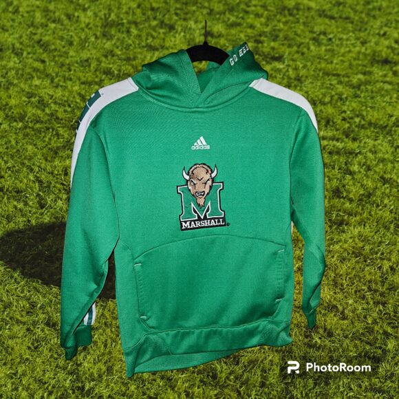 Adidas Marshall University Hoodie Size M (V19)‎ - Picture 1 of 2